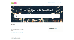 Desktop Screenshot of ajutor.trilulilu.ro