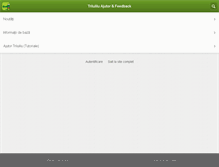 Tablet Screenshot of ajutor.trilulilu.ro